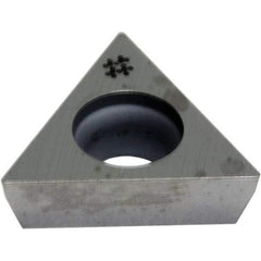 Sumitomo - TPGA221 Grade AC5015S Carbide Turning Insert - TiAlSiN Finish, 60° Triangle, 1/4" Inscr Circle, 1/8" Thick, 0.0156" Corner Radius - Apex Tool & Supply