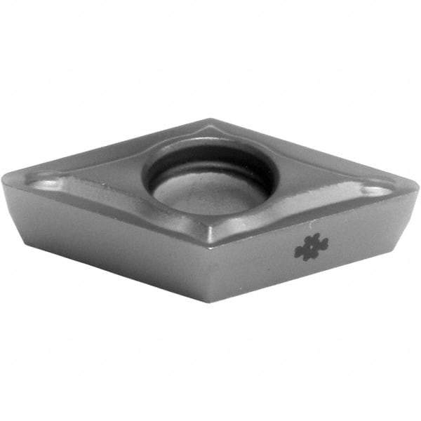 Sumitomo - DPMT32.52 ESU Grade AC5025S Carbide Turning Insert - TiAlSiN Finish, 55° Diamond, 3/8" Inscr Circle, 0.156" Thick, 0.0313" Corner Radius - Apex Tool & Supply