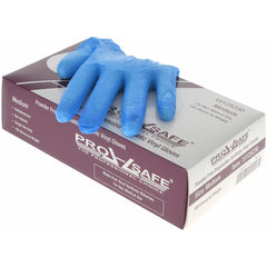 PRO-SAFE - Size M, 3 mil, Synthetic Hybrid Disposable Gloves - Apex Tool & Supply