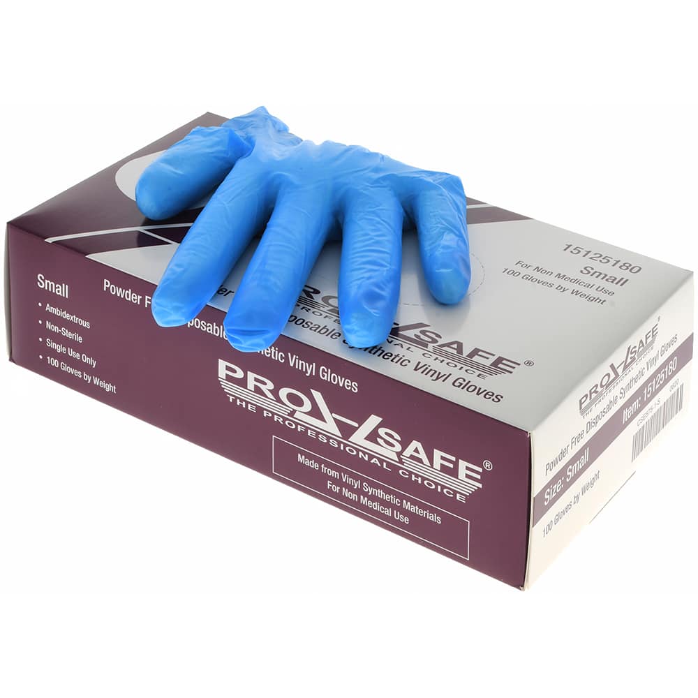 PRO-SAFE - Size S, 3 mil, Synthetic Hybrid Disposable Gloves - Apex Tool & Supply