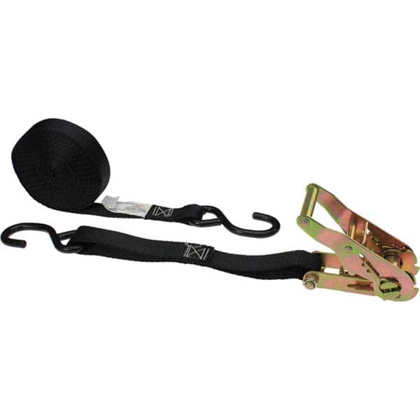 US Cargo Control - Slings & Tiedowns (Load-Rated) Type: Ratchet Tie Down Width (Inch): 1 - Apex Tool & Supply