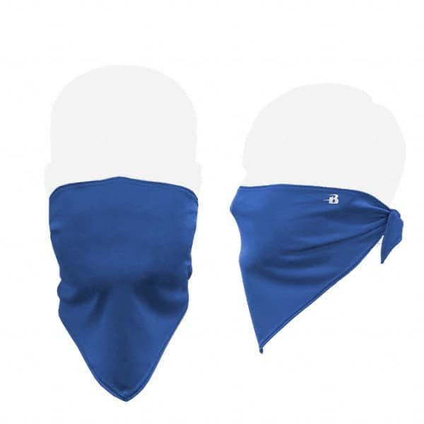 Badger Sport - 100 Pack, Size Universal Royal Blue Bandana Design Washable Face Mask - Apex Tool & Supply
