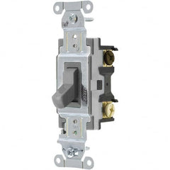 Bryant Electric - Wall & Dimmer Light Switches Switch Type: Three Way Switch Operation: Toggle - Apex Tool & Supply