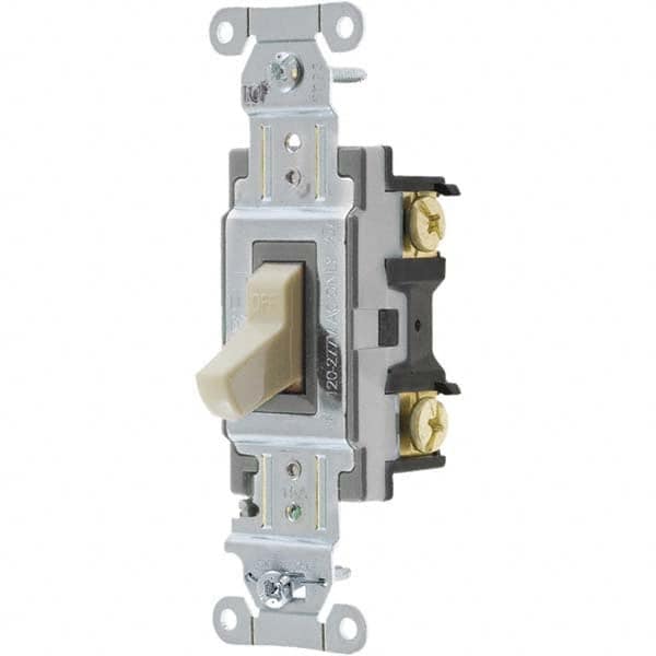 Bryant Electric - Wall & Dimmer Light Switches Switch Type: NonDimmer Switch Operation: Toggle - Apex Tool & Supply