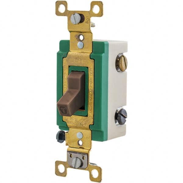 Bryant Electric - Wall & Dimmer Light Switches Switch Type: Three Way Switch Operation: Toggle - Apex Tool & Supply
