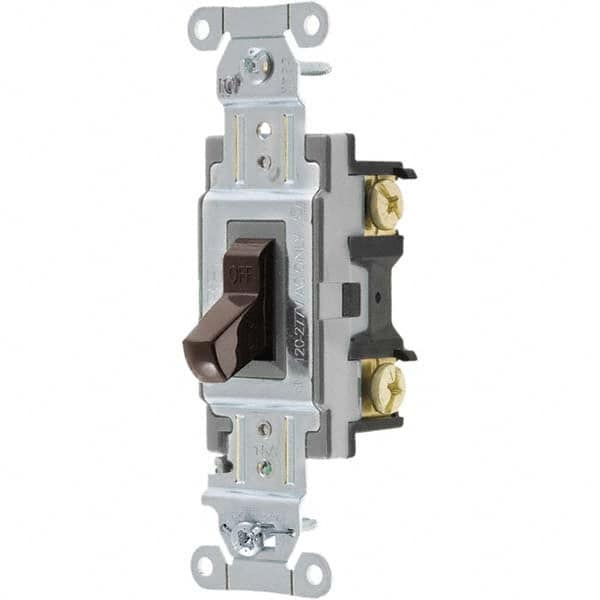 Bryant Electric - Wall & Dimmer Light Switches Switch Type: NonDimmer Switch Operation: Toggle - Apex Tool & Supply