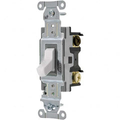 Bryant Electric - Wall & Dimmer Light Switches Switch Type: Three Way Switch Operation: Toggle - Apex Tool & Supply