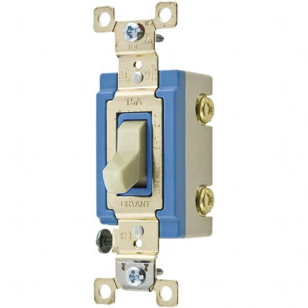 Bryant Electric - Wall & Dimmer Light Switches Switch Type: NonDimmer Switch Operation: Toggle - Apex Tool & Supply