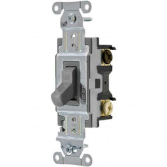Bryant Electric - Wall & Dimmer Light Switches Switch Type: Three Way Switch Operation: Toggle - Apex Tool & Supply