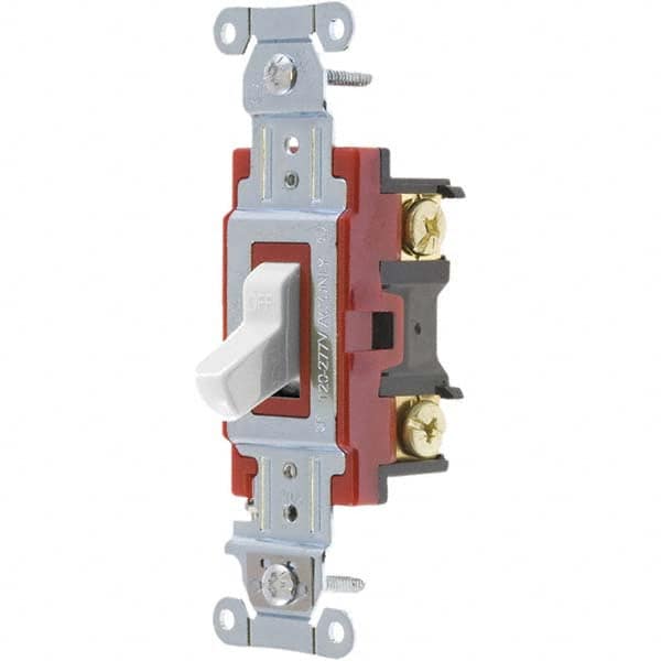 Bryant Electric - Wall & Dimmer Light Switches Switch Type: Four Way Switch Operation: Toggle - Apex Tool & Supply