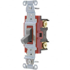 Bryant Electric - Wall & Dimmer Light Switches Switch Type: Three Way Switch Operation: Toggle - Apex Tool & Supply