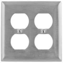Bryant Electric - Wall Plates Wall Plate Type: Outlet Wall Plates Color: Metallic - Apex Tool & Supply