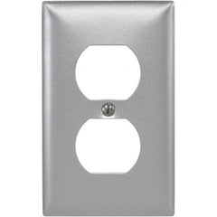 Bryant Electric - Wall Plates Wall Plate Type: Outlet Wall Plates Color: Metallic - Apex Tool & Supply