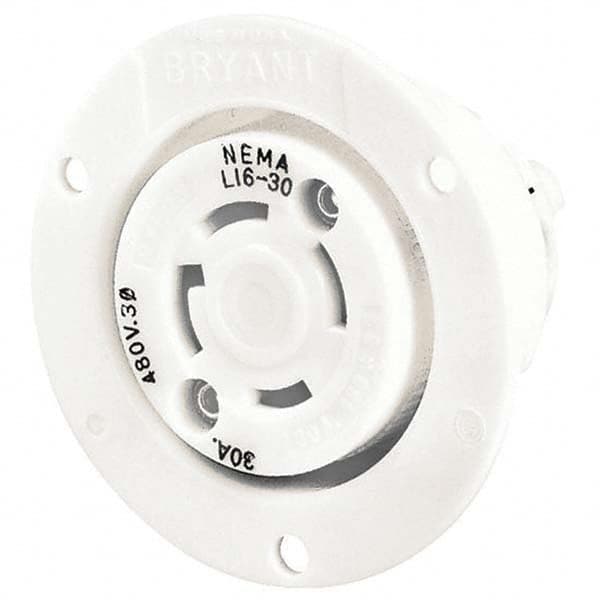 Bryant Electric - Twist Lock Receptacles Receptacle/Part Type: Receptacle Gender: Female - Apex Tool & Supply