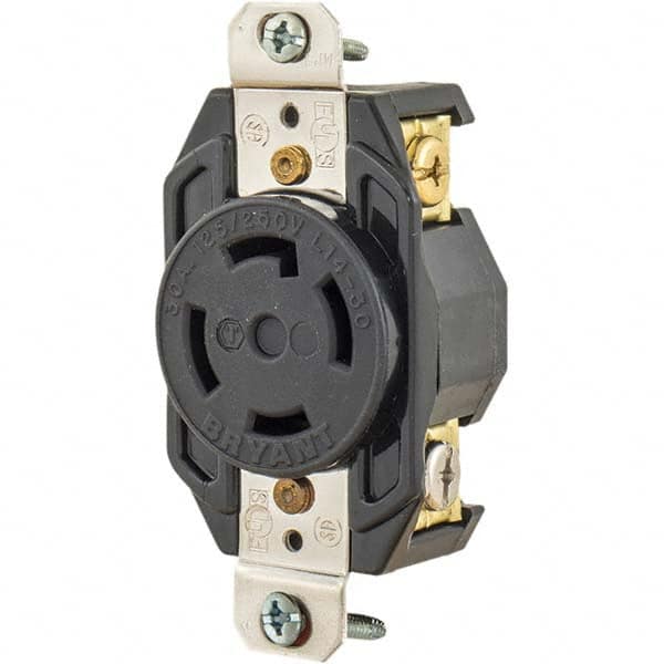 Bryant Electric - Twist Lock Receptacles Receptacle/Part Type: Receptacle Gender: Female - Apex Tool & Supply