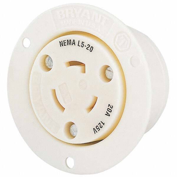Bryant Electric - Twist Lock Receptacles Receptacle/Part Type: Receptacle Gender: Female - Apex Tool & Supply