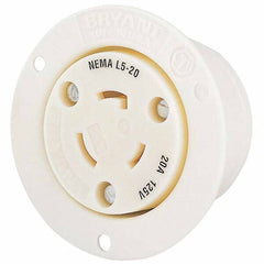 Bryant Electric - Twist Lock Receptacles Receptacle/Part Type: Receptacle Gender: Female - Apex Tool & Supply