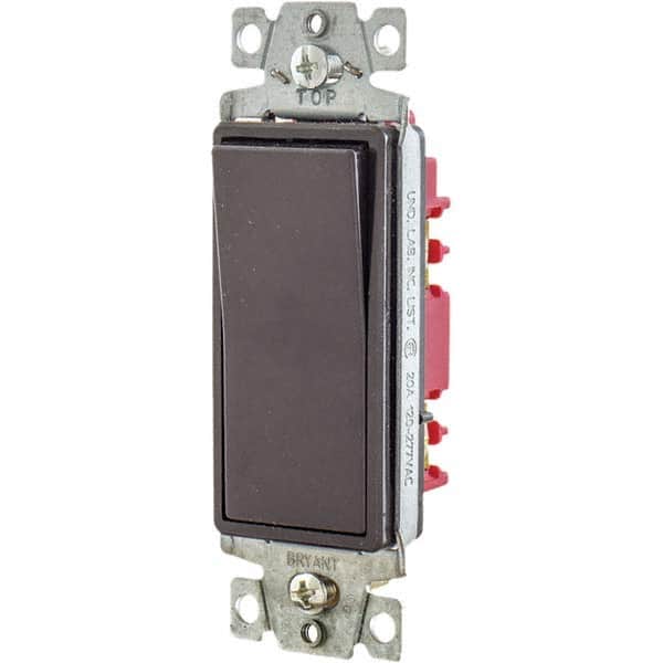 Bryant Electric - Wall & Dimmer Light Switches Switch Type: NonDimmer Switch Operation: Rocker - Apex Tool & Supply