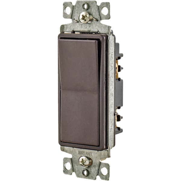 Bryant Electric - Wall & Dimmer Light Switches Switch Type: NonDimmer Switch Operation: Rocker - Apex Tool & Supply