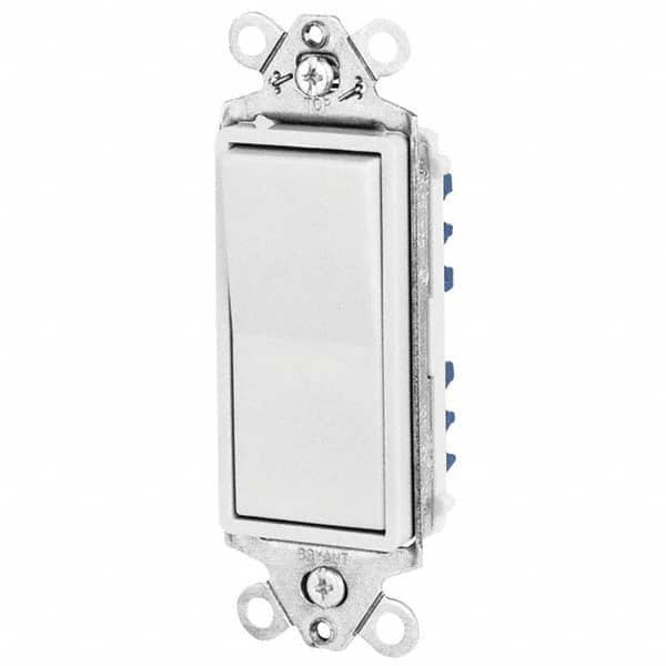 Bryant Electric - Wall & Dimmer Light Switches Switch Type: Three Way Switch Operation: Rocker - Apex Tool & Supply