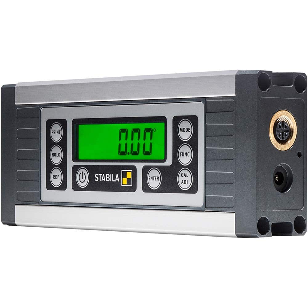 Stabila - Digital & Dial Protractors Style: Digital Protractor Measuring Range (Degrees): 360.00 - Apex Tool & Supply