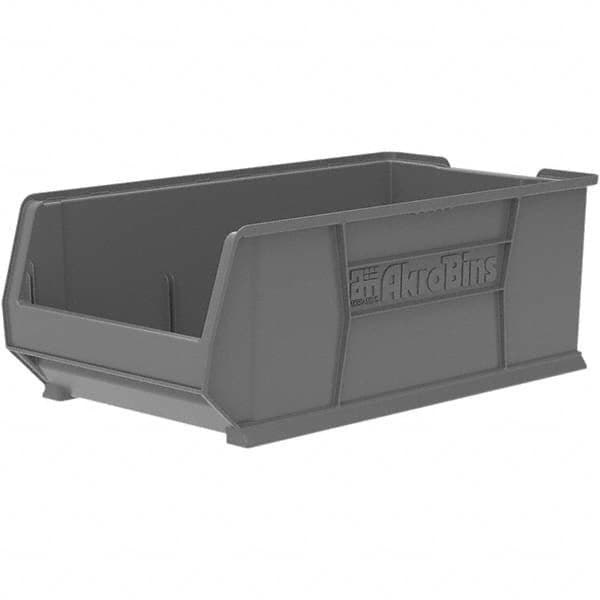 Akro-Mils - Bins Bin Style: Hopper Stacking Material Family: Plastic - Apex Tool & Supply