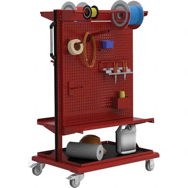 Rousseau Metal - Mobile Work Stands Type: Mobile Work Stand Width (Inch): 32 - Apex Tool & Supply