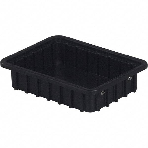 LEWISBins+ - 8-3/8" Wide x 2-1/2" High, Black Bin Divider Box - Use with DV0825 Short, DV1025 Long - Apex Tool & Supply