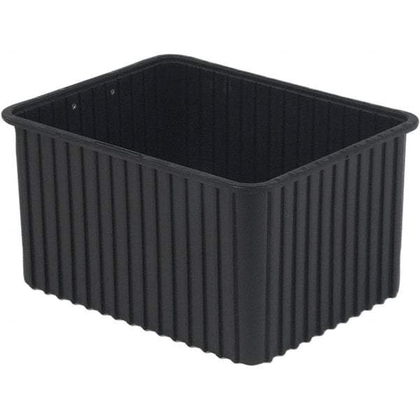 LEWISBins+ - 17-3/8" Wide x 12" High, Black Bin Divider Box - Use with DV17120 Short, DV22120 Long - Apex Tool & Supply