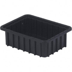 LEWISBins+ - 8-3/8" Wide x 3-1/2" High, Black Bin Divider Box - Use with DV0835 Short, DV1035 Long - Apex Tool & Supply