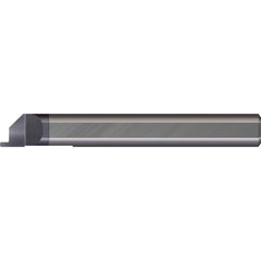 Micro 100 - Grooving Tools; Grooving Tool Type: Face ; Material: Solid Carbide ; Shank Diameter (Decimal Inch): 0.3125 ; Shank Diameter (Inch): 5/16 ; Groove Width (Decimal Inch): 0.0780 ; Projection (Decimal Inch): 0.1000