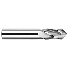 0.0625″ (1/16″) Cutter Diameter × 0.1870″ (3/16″) Length of Cut × 90° included Carbide Drill/End Mill, 4 Flutes - Exact Industrial Supply