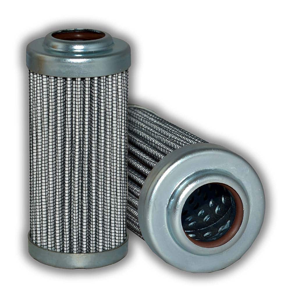 Replacement/Interchange Hydraulic Filter Element: Microglass, 10  µ