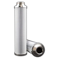 Replacement/Interchange Hydraulic Filter Element: Microglass, 10  µ