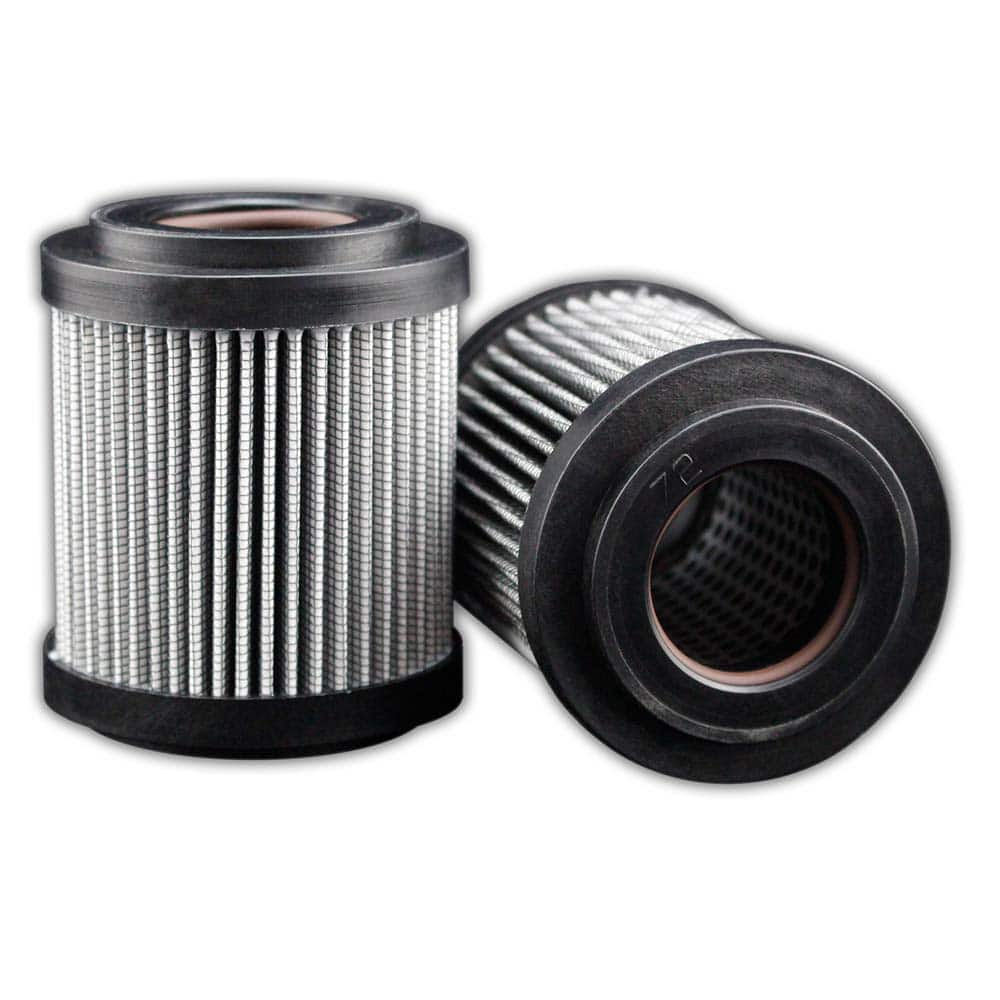 Replacement/Interchange Hydraulic Filter Element: Microglass, 25  µ