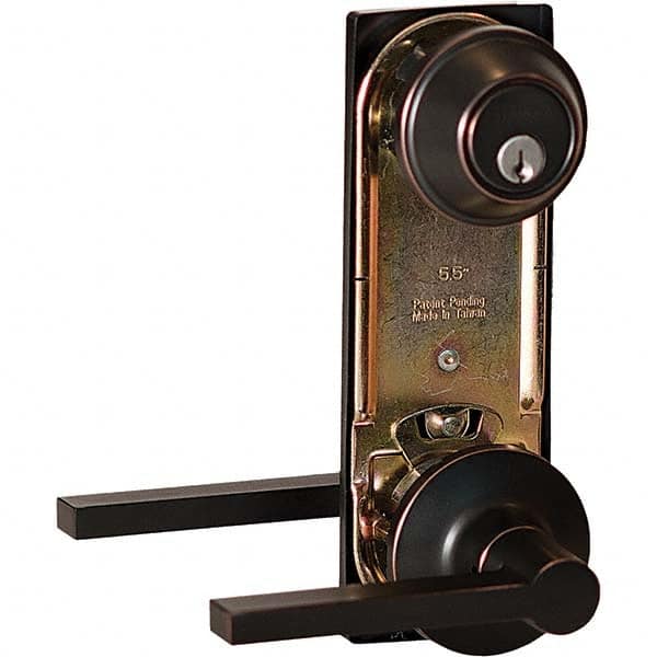 Stanley - Entry Lever Lockset for 1-3/8 to 1-3/4" Thick Doors - Apex Tool & Supply