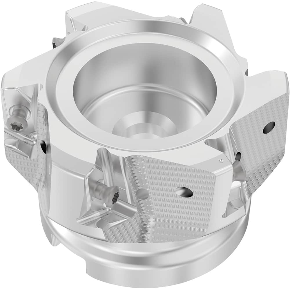 Seco - Indexable Square-Shoulder Face Mills Cutting Diameter (mm): 63.00 Cutting Diameter (Inch): 2.48 - Apex Tool & Supply