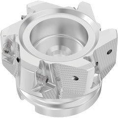 Seco - Indexable Square-Shoulder Face Mills Cutting Diameter (mm): 63.00 Cutting Diameter (Inch): 2.48 - Apex Tool & Supply