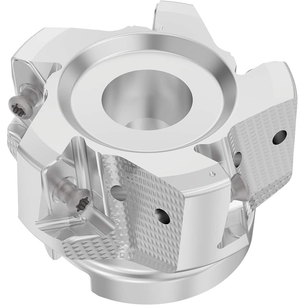 Seco - Indexable Square-Shoulder Face Mills Cutting Diameter (mm): 63.00 Cutting Diameter (Inch): 2.48 - Apex Tool & Supply