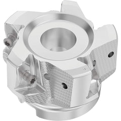 Seco - Indexable Square-Shoulder Face Mills Cutting Diameter (mm): 63.00 Cutting Diameter (Inch): 2.48 - Apex Tool & Supply