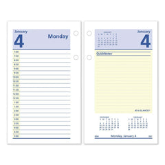 AT-A-GLANCE - Note Pads, Writing Pads & Notebooks Writing Pads & Notebook Type: Desk Calendar Refill Size: 3-1/2 x 6 - Apex Tool & Supply