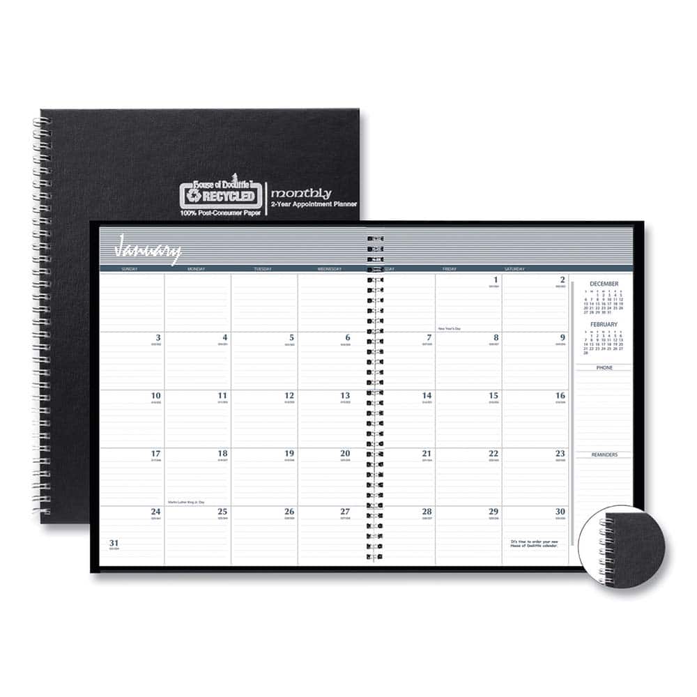 House of Doolittle - Note Pads, Writing Pads & Notebooks Writing Pads & Notebook Type: Appointment Book Size: 8-1/2 X 11 - Apex Tool & Supply