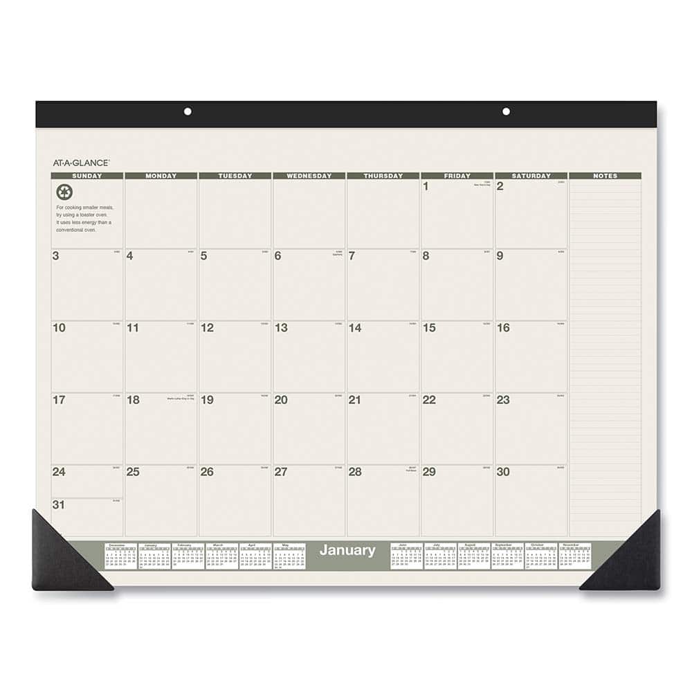 AT-A-GLANCE - Note Pads, Writing Pads & Notebooks Writing Pads & Notebook Type: Desk Pad Size: 22 x 17 - Apex Tool & Supply