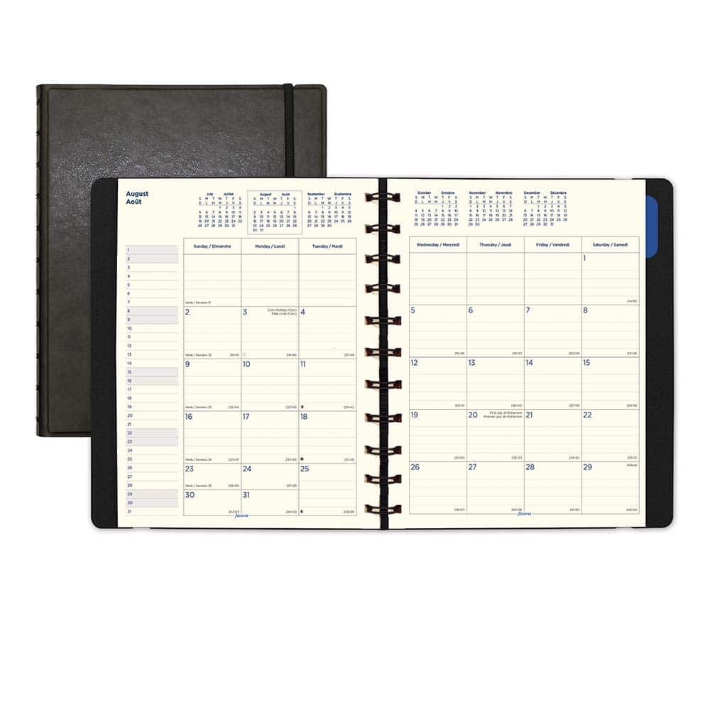 FiloFax - Note Pads, Writing Pads & Notebooks Writing Pads & Notebook Type: Appointment Book Size: 10-7/8 x 8-1/2 - Apex Tool & Supply
