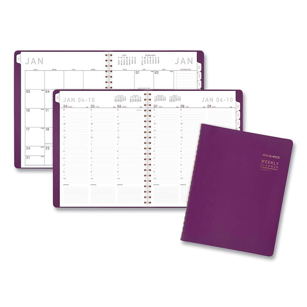 AT-A-GLANCE - Note Pads, Writing Pads & Notebooks Writing Pads & Notebook Type: Appointment Book Size: 8-1/2 X 11 - Apex Tool & Supply