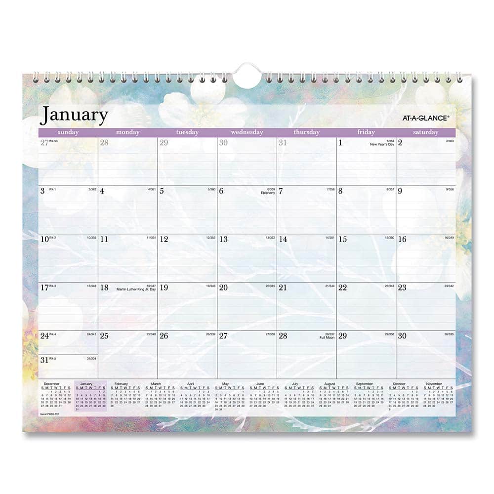 AT-A-GLANCE - Note Pads, Writing Pads & Notebooks Writing Pads & Notebook Type: Wall Calendar Size: 15 x 12 - Apex Tool & Supply