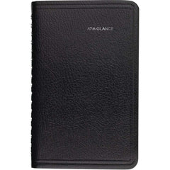 Appointment Book: 69 Sheets, Planner Ruled Black Cover