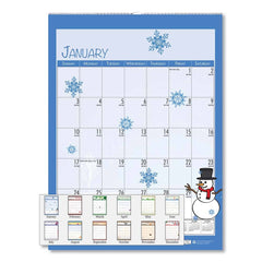 House of Doolittle - Note Pads, Writing Pads & Notebooks Writing Pads & Notebook Type: Wall Calendar Size: 12 x 16-1/2 - Apex Tool & Supply