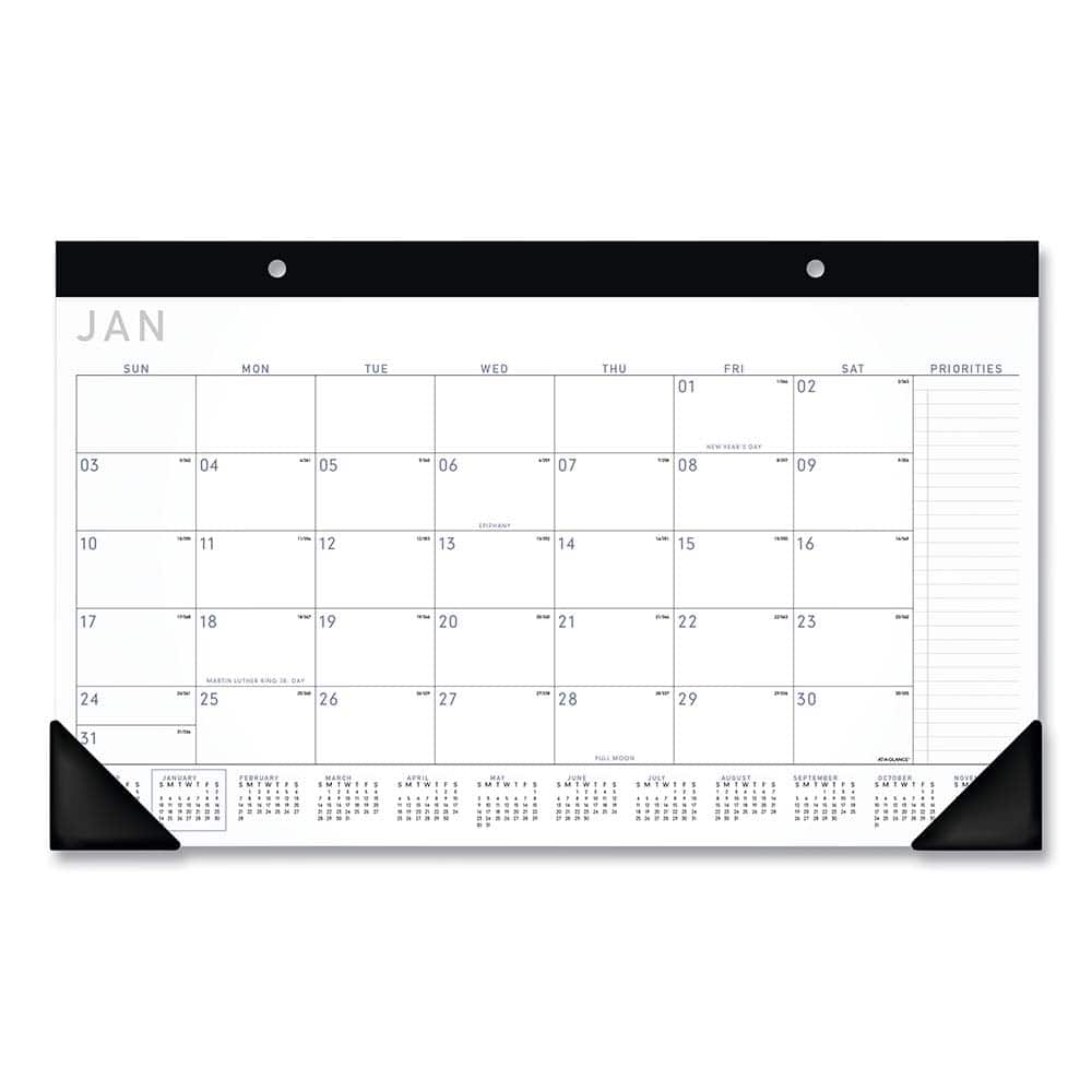 AT-A-GLANCE - Note Pads, Writing Pads & Notebooks Writing Pads & Notebook Type: Desk Pad Size: 18 x 11 - Apex Tool & Supply