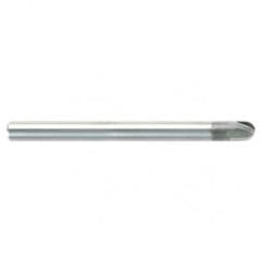 2mm TuffCut DM 2 Fl Ball Nose ALtima 52 Coated Center Cutting End Mill - Apex Tool & Supply